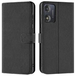 Book Case für Motorola Moto E13 Hülle Flip Cover Handy Tasche Schutz Hülle Etui