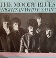 The Moody Blues-Nights in White Satin/Cities Vinyl 7" Single.1967 Deram 100 158.