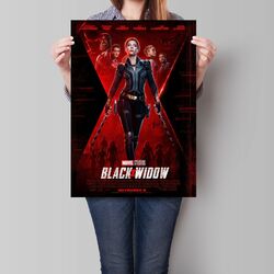 Schwarze Witwe Poster Scarlett Johansson A2 A3