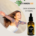 Vitamin D3 Flüssig mit 200µg. ~ 1700 Tropfen 50 ML-Haltbar bis  4/26 - vegan