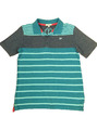 M&S Indigo - Jungen Top Größe 11-12 Jahre - blaugrüner Mix kurzärmeliges Poloshirt Stil