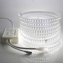 Dimmbar LED Streifen Stripe 220V 230V SMD 2835 Leiste Band Warmweiss Kaltweiss
