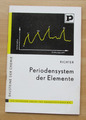DDR Buch Chemie Periodensystem Elemente Aufbau  Gesetzmäßigkeit Schule Studium