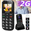 1400mah Seniorenhandy Großtastenhandy Sim Senioren Telefon Rentner Mobiltelefon