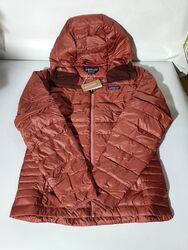 Patagonia Down Sweater Hoody Damen Jacke rosehip (L)