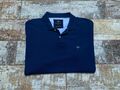 Fynch-Hatton Herren marineblau Supima Baumwolle Poloshirts Größe XL