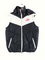 Nike Damen y2k Puffer Weste Schwarz M