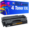 4x Toner XXL PlatinumSerie für HP Q5949X Q 5949 X Q5949 X Q 5949X LaserJet 1320 