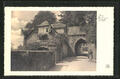 Ansichtskarte Marburg / Lahn, Der Eingang zum Schloss 