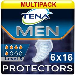 TENA For Men Level 3 diskrete Einlagen Inkontinenzeinlagen Männer 6x16 96 Stück