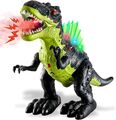 Dinosaurier Spielzeug Groß T-Rex Elektrischer mit Gehen und Brüllen Spielzeug DE