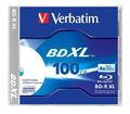 1 Verbatim Rohling Blu-ray BD-R XL full printable 100GB 4x Jewelcase