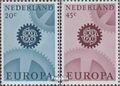 Niederlande 878y-879y (kompl.Ausg.) postfrisch 1967 Europa