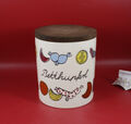 Staffel Limburg Echt Dom-Keramik, Vorratsdose / Keksdose "Betthupferl" H 13,5 cm