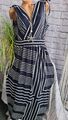 Aniston Kleid Maxikleid Lang Jerseykleid Gr. bis 36 bis 46 gemustert (0 060)