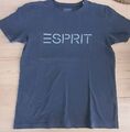 Esprit Shirt Gr.M In Lila mit Brustlogo 