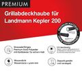 Premium Grill Abdeckhaube für Kugelgrill Landmann Kepler 200