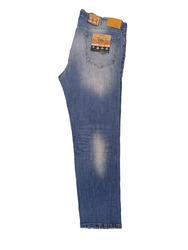 Big & Tall Blue Faded Men Jeans (W44, L32)