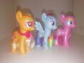 My little Pony MLP G4 Applejack, Rainbow Dash, Pinkie Pie