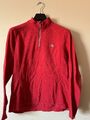 The North Face Damen 100 Glacier Quarter Reißverschluss Vlies rot L UVP £60