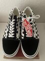 Vans Old Skool Platform Plateausneaker Gr. 40,5 schwarz-weiß NEU