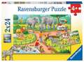 Ravensburger Puzzle Ein Tag im Zoo 07813