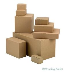 Faltkarton 1-wellig Länge 350 - 400 mm Karton Versandkarton Verpackung Schachtel16 Größen wählbar, Top Qualität & Sofort lieferbar
