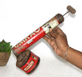 Vintage Zinn Chapin Pump Plant Bug Sprayer, Insektizid Insektenspray mit Glas