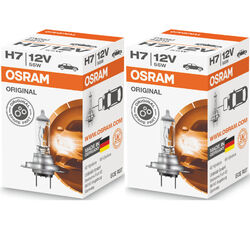 2x Osram Line H7 Original Glühlampe 12 V/55 W Autolampe Classic Birne 64210