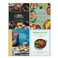 Mowgli Street Food,Fresh & Easy Indian,Vegan Street Food 4 Books Collection Set