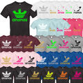 Trio Ananas T-Shirt Herren / Unisex - Druck Brust Premium Fun Tshirt Logo Marke