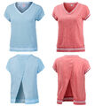 Maui Wowie T-Shirt Damen, blau oder koralle. Gr. M. NEU!!! KP 29,95 €