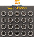 Seat Felgenschloss Schlüssel 541-550 Nuss Radsicherung wheel lock key SUPA-TOOLS