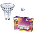 6er-Set PHILIPS GU10 LED Reflektor 3.8W=50W 36°Ausstrahlwinkel WarmGlow-dimmbar