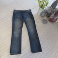 Damen Jeans Hose gerade straight blau Denim Freizeithose Gr.42/L Outfit Classic