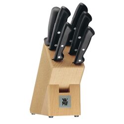 WMF Messerblock Holz Küchenmesser Set 7-teilig Classic Line