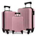 Trolley Koffer Reisekoffer Taschen Gepäckset M-L-XL-Set Hartschale Kofferset 