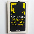 Maigrets erste Untersuchung  von Georges Simenon