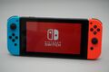 Nintendo Switch Konsole V2 Rot/Blau - Guter Zustand