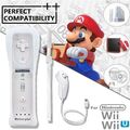 2 in 1 Remote MotionPlus Controller Fernbedienung & Nunchuk Für Nintendo Wii / U