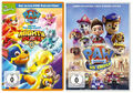 2 DVDs * PAW PATROL - 2 SPIELFILME - MIGHTY PUPS + DER KINOFILM IM SET # NEU +