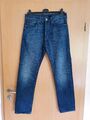 Herren Jeans Hose, Gr. 31, blau