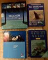 4 Bücher Tauchen / Sporttauchen / Padi Manual / Wale Delphine / Resorts de Luxe