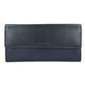 Esquire New Line Geldbörse RFID Leder 18cm #ESQ-1243-51 (schwarz)