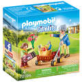 PLAYMOBIL® 70194 Oma mit Rollator Kind Enkelin Besuch Geschenke Spielset 