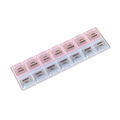 Wöchentlich 7 Tage Tablette Pillendose 2 Reihe 14 Gitter Halter Medizin Aufbewahrung Hüllen