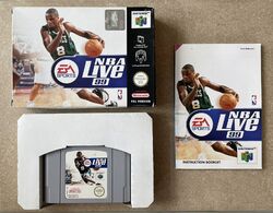 NBA LIVE 99 N64 - Komplett in OVP/CIB - Guter Zustand/Good Condition - EA Sports