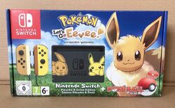Nintendo Switch Konsole - Pikachu & Evoli Edition - Mit Pokéball - Ohne Spiel