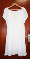 weißes Damenkleid von Gina Benotti mit Stickereien Gr 50 neuwertig