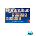 Wort Rummikub - Legespiel Jumbo | blaue Ausgabe Retro - Vollständig